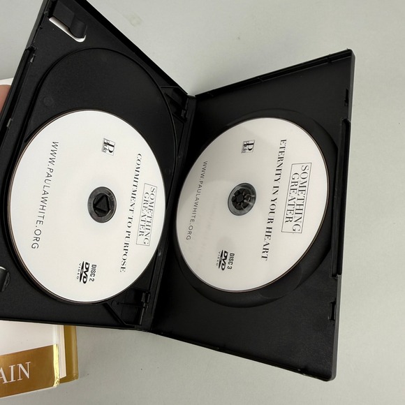 Paula White Cain Something Greater Finding Triumph Over Trials DVD's set + Book - Picture 6 of 12